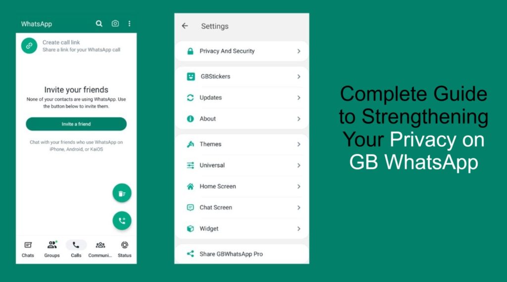GB WhatsApp Privacy Settings